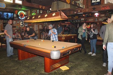 dive bar pool table near me